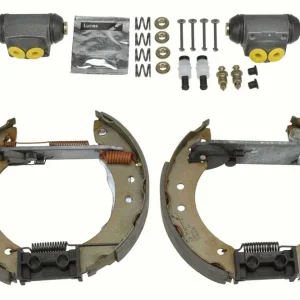 ZESTAW SZCZĘK HAM.+ CYLINDERKI + SPRĘŻ. FORD ESCORT '86 BOX Szybka dostawa