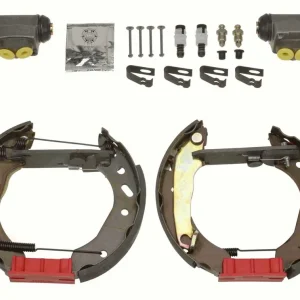 ZESTAW SZCZĘK HAM.+ CYLINDERKI + SPRĘŻ. FORD ESCORT V (GAL), Premium