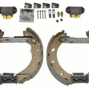 ZESTAW SZCZĘK HAM.+ CYLINDERKI + SPRĘŻ. FORD ESCORT '91 BOX Ostatnia szansa