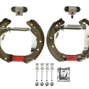 ZESTAW SZCZĘK HAM.+ CYLINDERKI + SPRĘŻ. DAEWOO,OPEL,VAUXHALL Darmowy zwrot