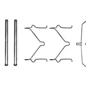 ZESTAW INST. KLOCKÓW HAM. TOYOTA P. HILUX IV/HILUX IV/LAND C Nowość