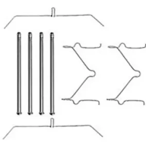 Bezpieczna płatność ZESTAW MONTAŻOWY KLOCKÓW HAM. TOYOTA,VW 4 RUNNER (_N130),HIL