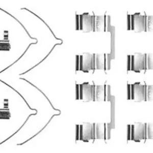 ZESTAW MONTAŻOWY KLOCKÓW HAM. TOYOTA SUPRA (MA70) Ekspresowa dostawa