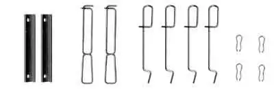 Hit cenowy ZESTAW MONTAŻOWY KLOCKÓW HAM. RENAULT TWINGO (C06_),TWINGO B