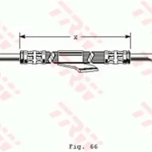 Bezpieczna płatność PRZEWÓD HAM. FORD TRANSIT BOX (E_ _),TRANSIT BOX (T_ _),TRAN