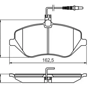 KLOCKI HAM. PEUGEOT P. 407 2,0-2,2 HDI 09-10 Oferta limitowana