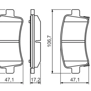 KLOCKI HAM.TYLNE GR.17,2 Tylko dziś