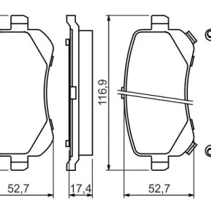 KLOCKI HAM. CHRYSLER T. VOYAGER 08-/DODGE Ostatnia szansa